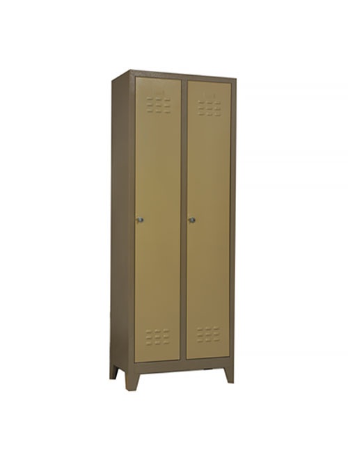 Soyunma dolabı metal 2 kapaklı (Ekonomik)